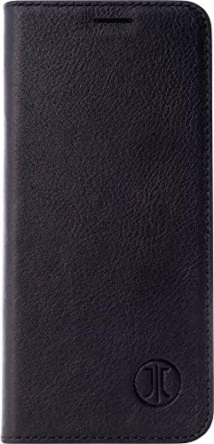 Jt Berlin Tegel Case Case Leather Case תואם ל- Apple iPhone 13 [Case Flip Premium, תואם טעינה